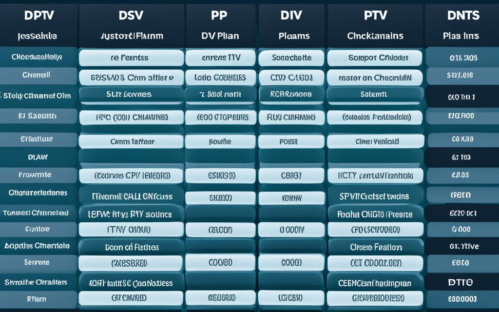 Affordable IPTV DSTV Plans Comparison